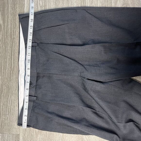 brooks brothers Men’s 100% Wool Gray Pants 34x30 188 - Picture 4 of 6